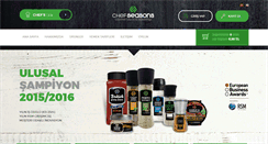 Desktop Screenshot of chefseasons.com